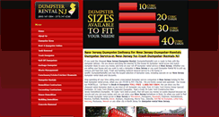 Desktop Screenshot of dumpsterrentalnj.com